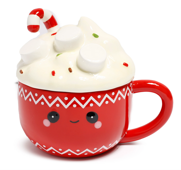 Hot Chocolate Foodiemals Lidded Mug
