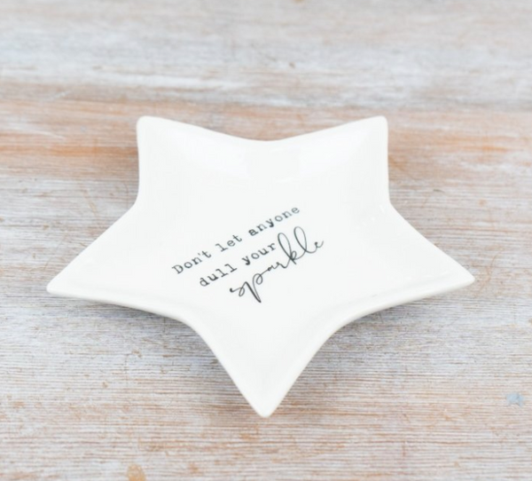 Ceramic Star Trinket Dish