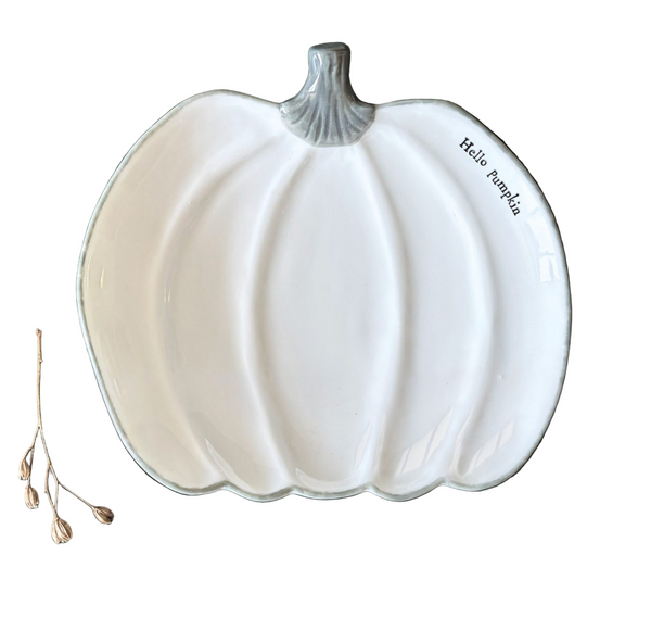 East of India Boxed Dish - Hello Pumpkin