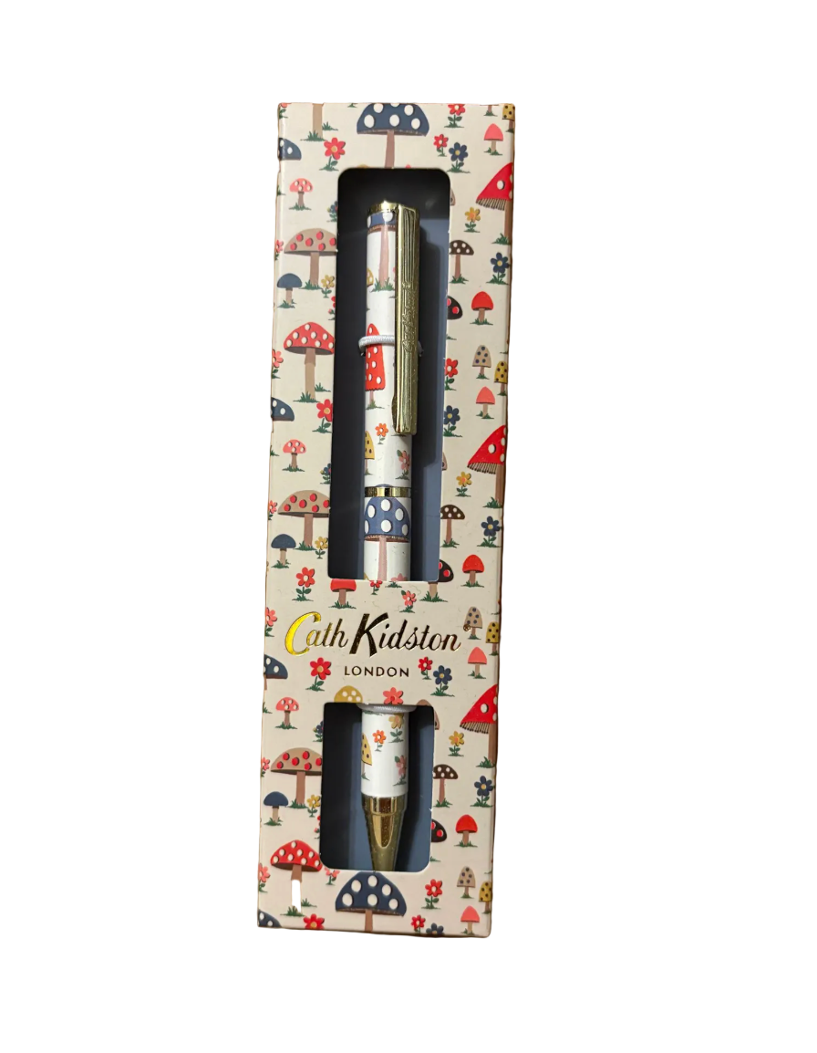 Cath Kidston Pen Gift Set - Mushroom Design