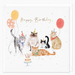 Whistlefish Party Cats Birthday Card