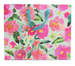 Whistlefish Aqua Camellia Medium Gift Bag