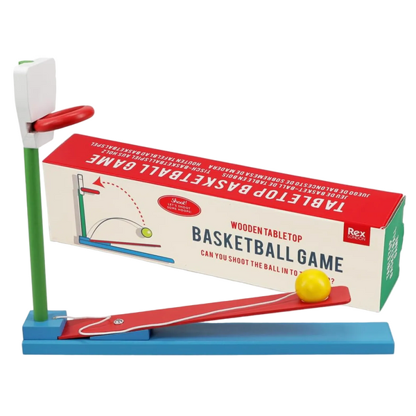 Basketball hoop set with accessories on a white background