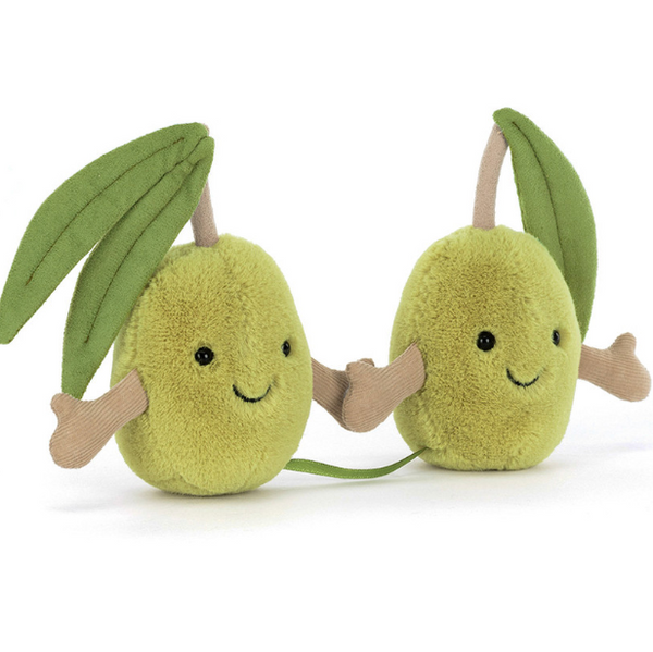 Jellycat Amuseables Pair of Olives - Soft Plush Toy