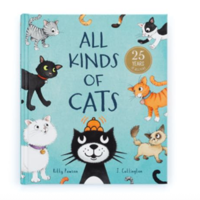 Jellycat All Kinds of Cats Book