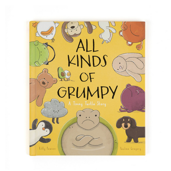 Jellycat All Kinds of Grumpy Book