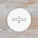 Portland Living Dad Favourite Parent Porcelain Coaster