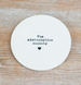 Portland Living Tea Appreciation Society Porcelain Coaster