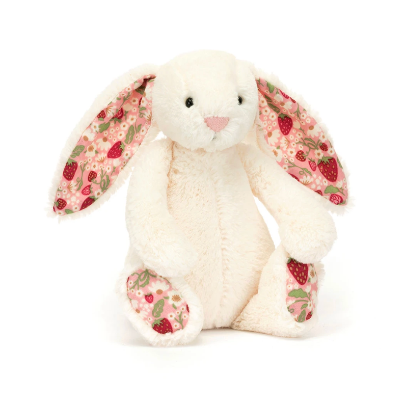 Jellycat Blossom Cream Bunny 'Berry' - Small