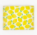 Cream Lemons Scalloped Desk Tray 15x20cm