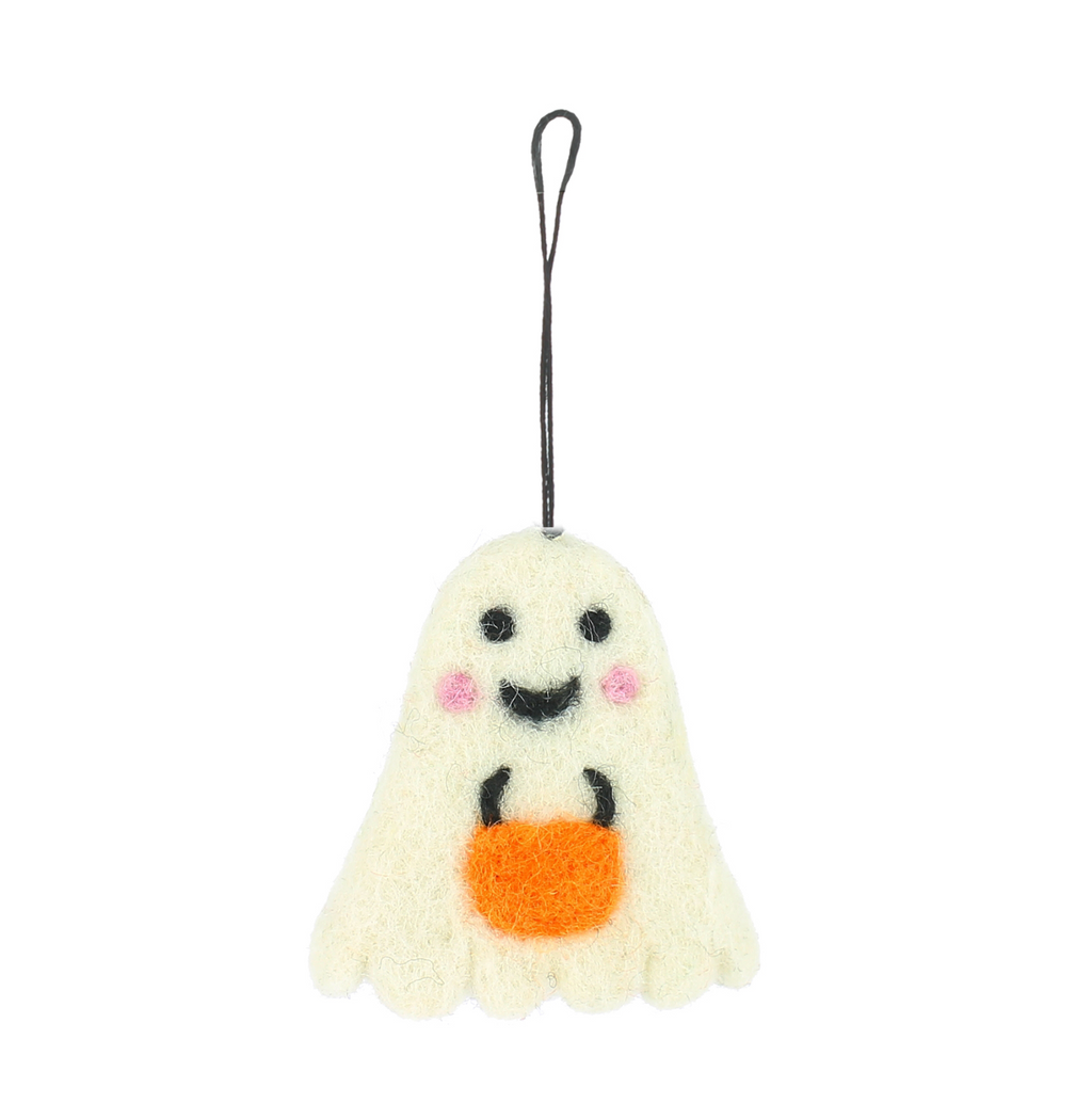 Halloween Trick or Treat Ghost Hanging Decoration
