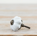 Portland Living White Door Knob, 7cm