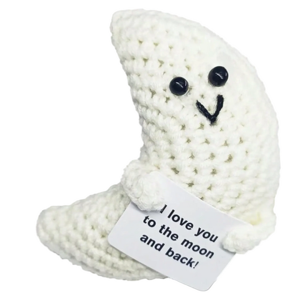 Crochet Positive Moon Gift