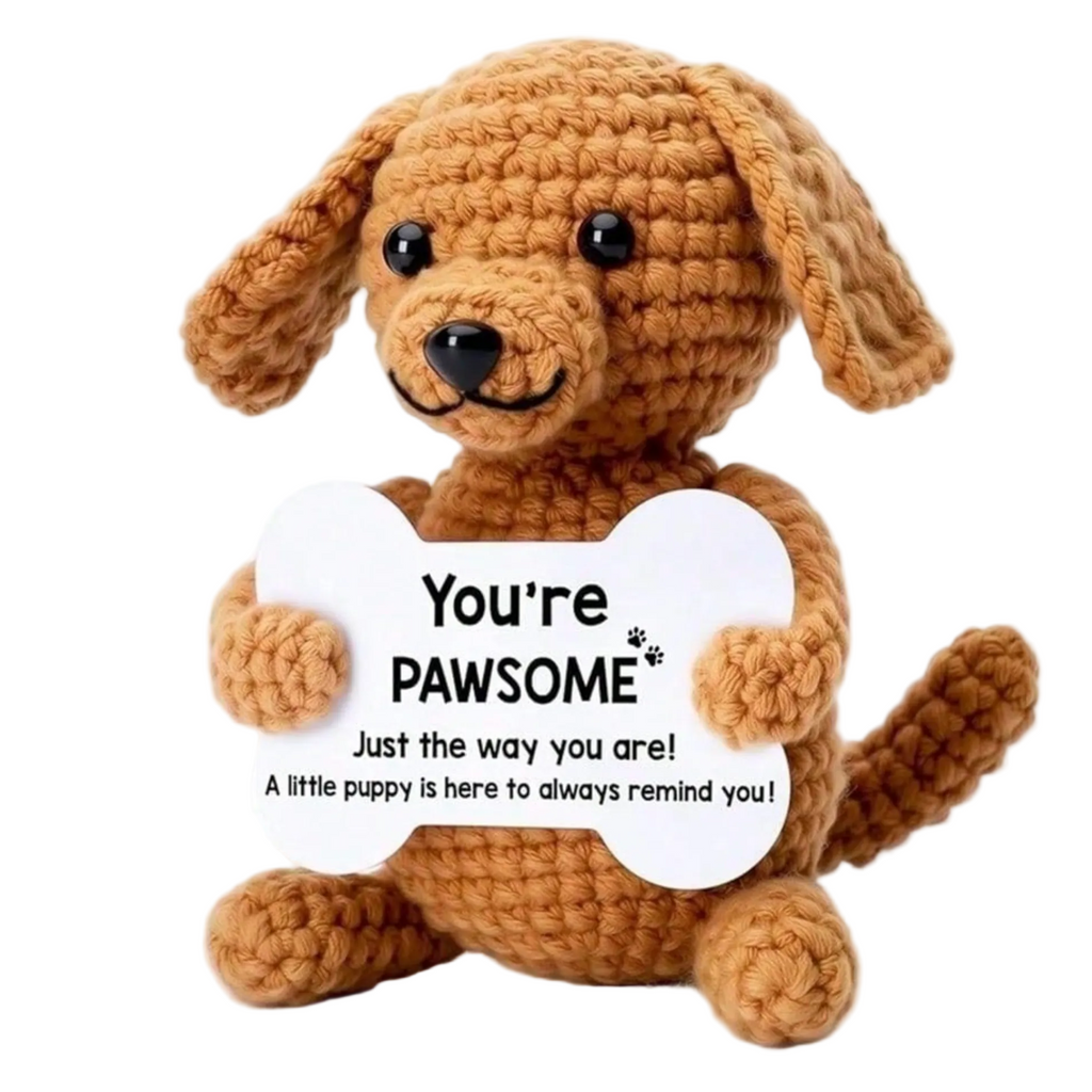 Crochet Positive Puppy Gift