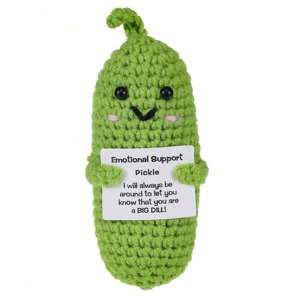 Crochet Positive Pickle Gift