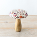 Portland Living 15cm, Wooden Patterned Mushroom