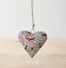 Portland Living Woodland Animal Heart Hanger, 8cm