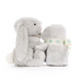 Jellycat Bashful Silver Bunny Soother