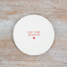 Portland Living "Tis the Season" Ceramic Coaster