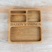 Portland Living “Daddy’s Things” Wooden Tray
