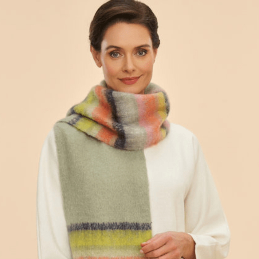 Powder Sammy Cosy Scarf - Moss