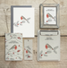 East of India Bird Hanging Note Pad - May Your Home - Robin