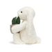 Jellycat Cream Bunny with Plant