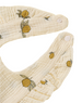 Cotton Lemon Print Baby Bib