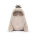 Stuffed animal plush toy on a white background