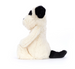 Jellycat Bashful Black & Cream Puppy - Medium