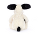 Jellycat Bashful Black & Cream Puppy - Medium
