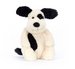 Jellycat Bashful Black & Cream Puppy - Medium