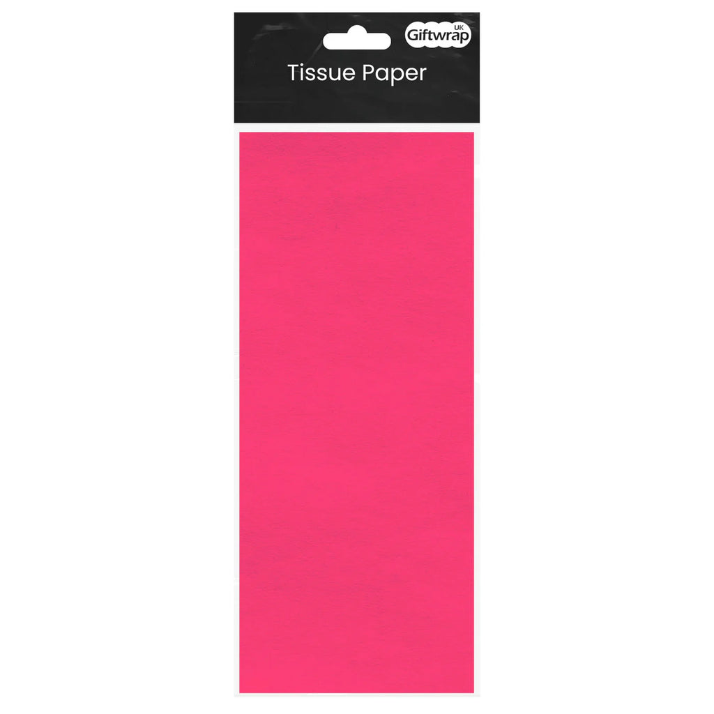 Plain Colour Tissue Paper - Cerise