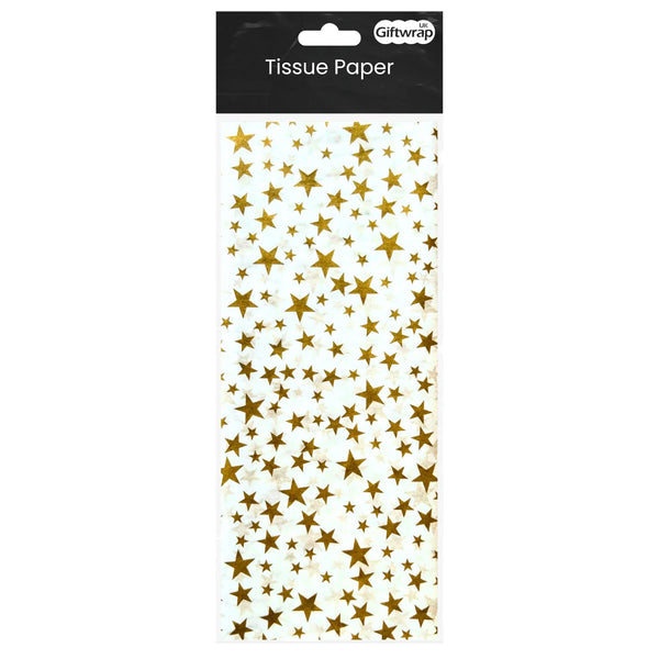 Tissue Paper - Gold Stars