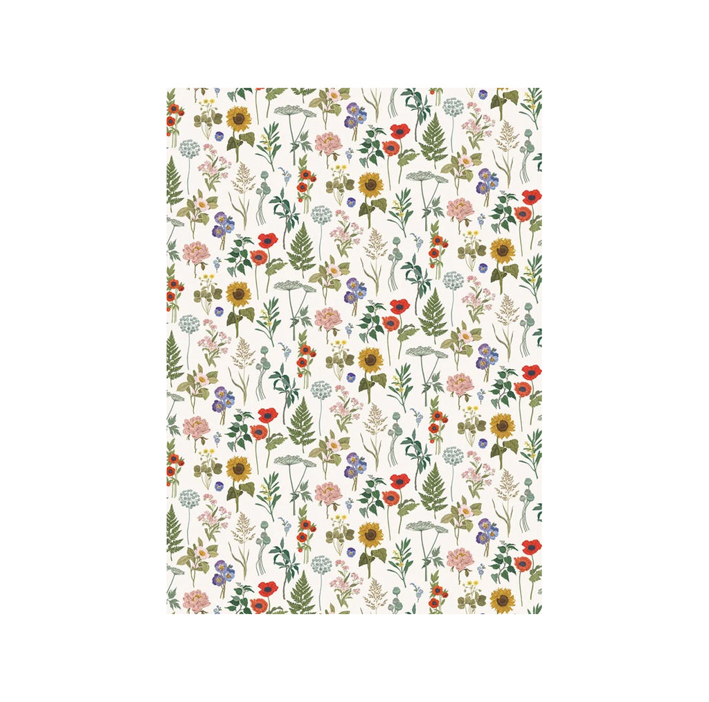 The Art File Sunflower Floral Roll Wrap 3 Metres