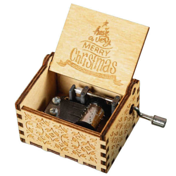 Have a Very Merry Christmas - Wooden Music Box