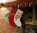 Fiona Walker Noel Christmas Stocking - Cream