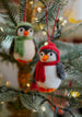Fiona Walker Christmas Penguin with Scarf Decoration