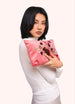 Powder Velvet Zip Pouch - Mouse