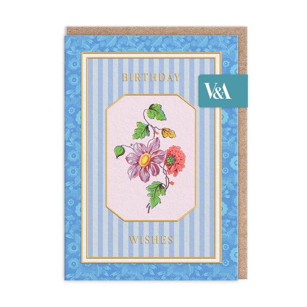 Ohh Deer V&A Cottagecore Bird on a Branch Greeting Card