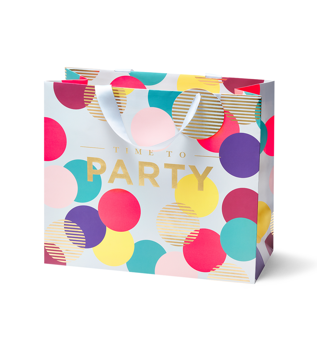 Lagom Design Time to Party Large Gift Bag