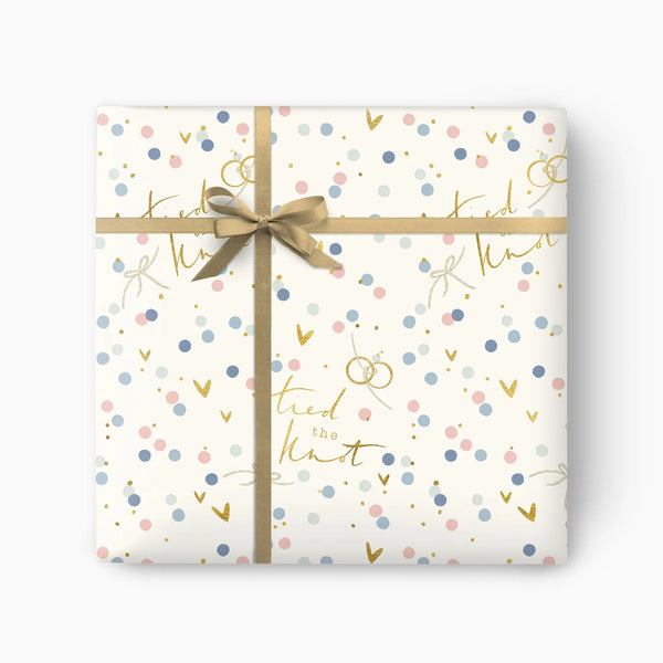 Whistlefish Tied The Knot Wrapping Paper