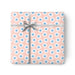 Whistlefish Peachfuzz Daisy Wrapping Paper