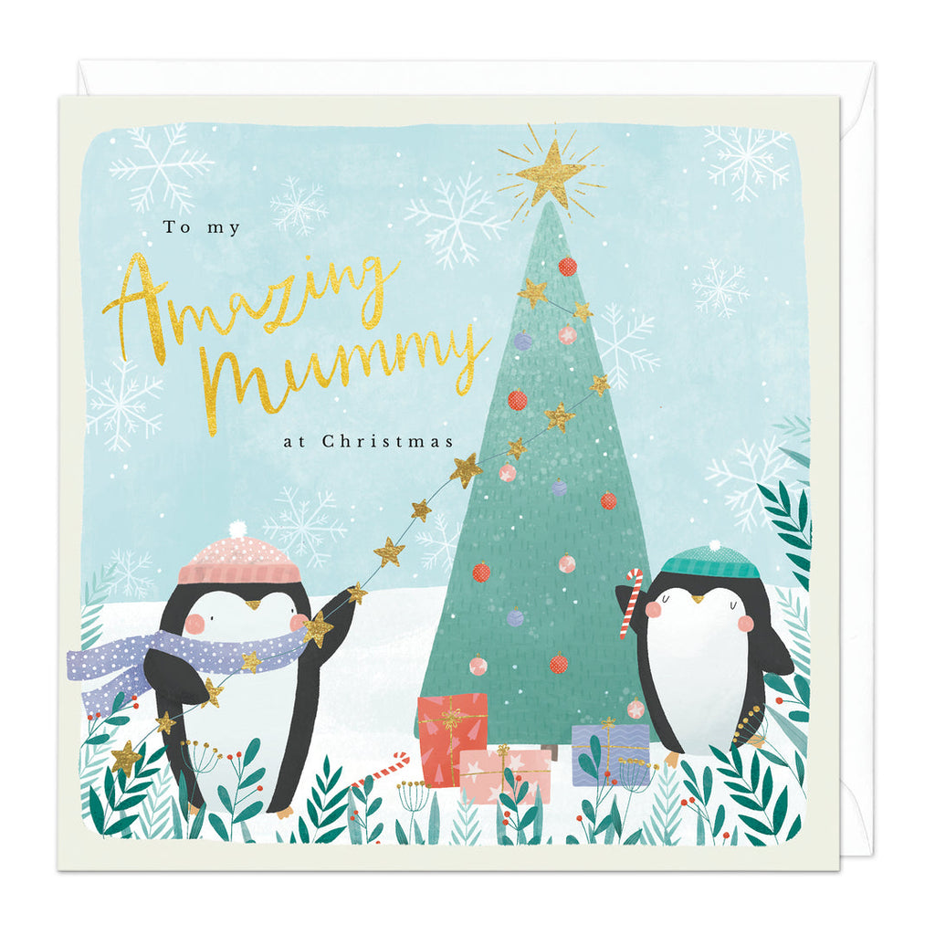 Whistlefish To My Amazing Mummy Christmas Card