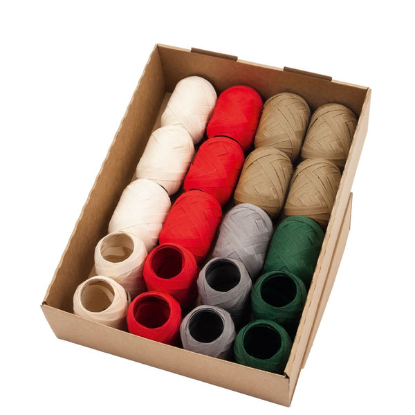 Nature Pack Cotton Ribbon Egg - Assorted Colours