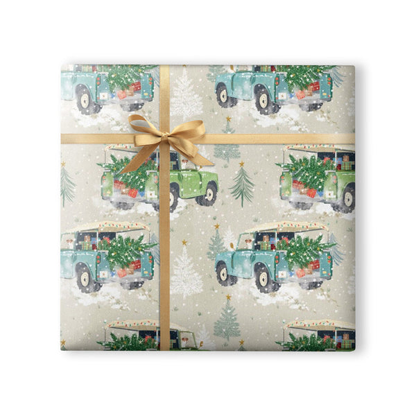 Whistlefish New Tree Christmas Wrapping Paper