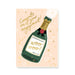 Stormy Knight Champagne Engagement Card Luxury Foiled Cards