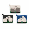 Ancient Wisdom Countryside Classic Sheep Felt Zipper Pouch