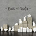 East of India Porcelain Pebble - Feather/ You Are Loved
