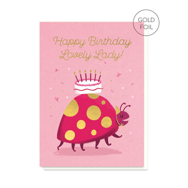 Stormy Knight Lovely Lady Birthday Card